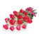 розовые розы с гипсофилой и бантом. Франция