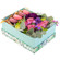 макаруны и цветы в коробочке. Словакия