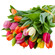 Букет из разноцветных тюльпанов. Франция
